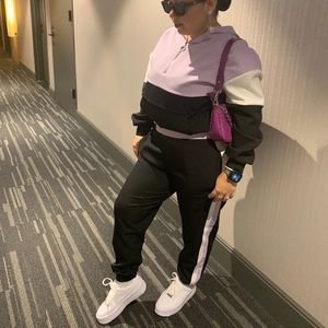 Zara track jacket and sweatpants